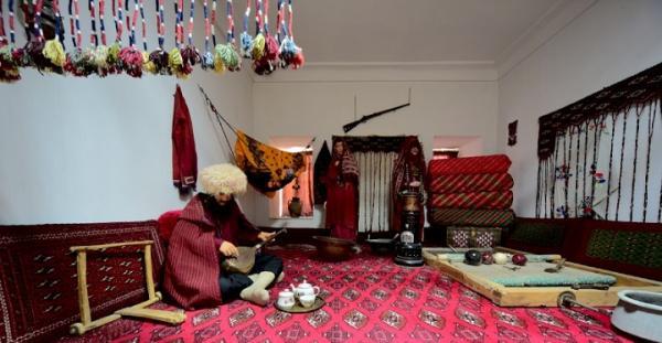 نمایش گوشه ای از فرهنگ اقوام خراسان شمالی در موزه عمارت مفخم