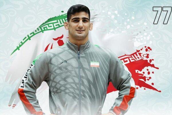 نخستین پیروزی برای تیم ملی کشتی فرنگی ایران به وسیله کاویانی نژاد