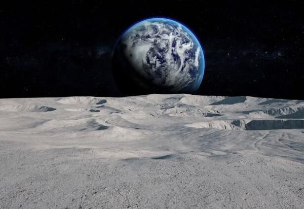 عکس شگفت انگیزی که فضاپیمای هندی از ماه گرفت