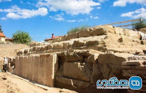 کشف بقایای یک معبد رومی در محوطه ساخت یک مجتمع تجاری تفریحی در ایتالیا